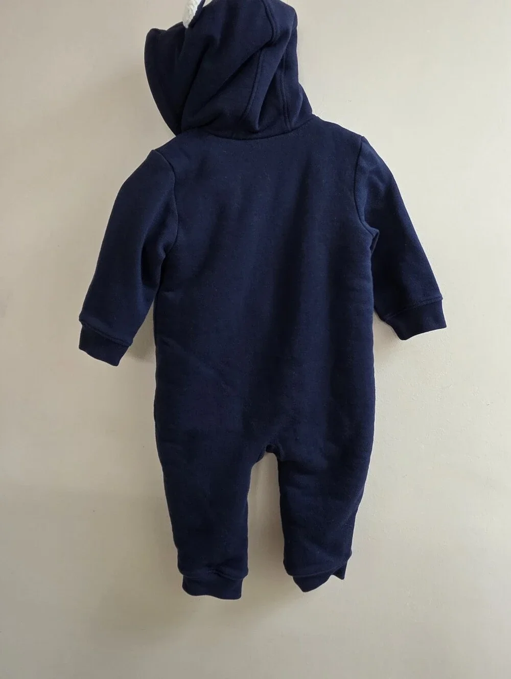 Gap Baby Lined One Piece Suit Navy 12-18 Months